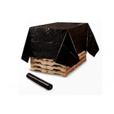6' x 100' Poly Sheeting 4mil - Black, 100 Foot Roll