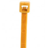 5.5" x .14" 40# Fluorescent Orange Cable Ties - 1000 per Case