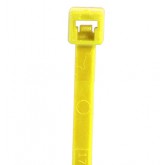 11" x .19" 50# Fluorescent Yellow Cable Ties - 1000 per Case
