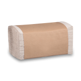 Nittany Singlefold Paper Towels - Kraft, 334 Towels per Sleeve, 12 Sleeves per Case