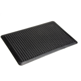 Crown Yoga-Flex Dry Area Anti-Fatigue Mat - 2' x 3', Black