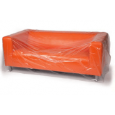 134" x 45" Large Furniture Poly Bag Covers - 1mil, 110 per Roll