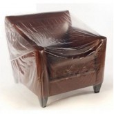 50" x 45" Medium Furniture Poly Bag Covers - 1mil, 300 per Roll