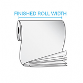 16' x 100' Poly Sheeting 6mil - Natural, Foot Roll