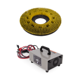 Used Tennant Nobles WB20 Walk Behind Automatic Disc Scrubber - 20" w Pad Driver