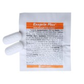 Exaprin Plus Extra-Strength Pain Reliever - 2 count pack, 40 packs per box