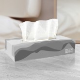 GP Pro 47410 Pacific Blue Basic 2-Ply Facial Tissue - White, Flat Box, 30 per case