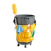 Waste Container Caddy Bag for 20, 32 & 44 Gallon Receptacles
