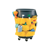Rubbermaid Caddy Bag for 32 & 44 Gallon Receptacles - Yellow