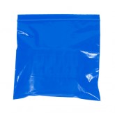 8" x 10" Reclosable Colored Poly Bags - Blue, 2mil, 1000 per Case