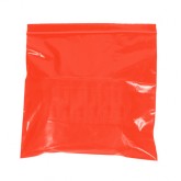 10" x 12" Reclosable Colored Poly Bags - Red, 2mil, 1000 per Case
