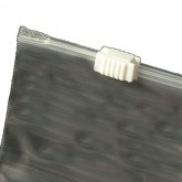 8" x 10" Slider Reclosable Poly Bag Clear - 3mil, 250 per Case