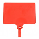6" x .25 120# Red Identification Cable Ties - 100 per Case