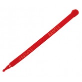 7.5" x .375" 60# Red Plastic Truck Seals - 100 per Case