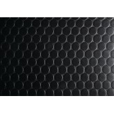 Dimex Nickel 1/8" Vinyl Runner Matting - Black, 24" x 75'