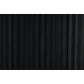 Dimex V-Groove 1/8" Corrugated Runner Matting w/ Textured Backing - Black, 24" x 105'