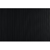 Dimex V-Groove 1/8" Corrugated Runner Matting w/ Textured Backing - Black, 24" x 75'