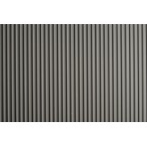 Dimex Round Rib 1/8" Vinyl Runner Matting - Gray, 36" x 105'