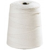 8-Ply, 20 lb, White Cotton Twine - 6300'
