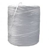 2-Ply, 490 lb, White Polypropylene Tying Twine - 2650'