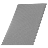 Crown Tuff-Spun 5/8" Pebble Surface Dry Area Anti-Fatigue Mat - 3' x 12', Gray