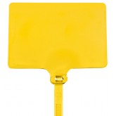 6" x .30 120# Yellow Identification Cable Ties - 100 per Case