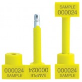 3.25" x .75" 50# 1.25" Yellow SnapTracker Seals - 50 per Case